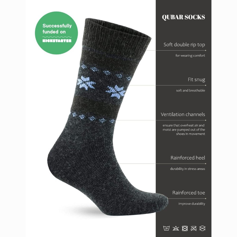 QUBAR ALPACA SOCKS